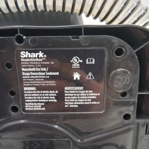 SHARK STAINSTRIKER PORTABLE CARPET CLEANER & UPHOLSTERY CLEANER - BLUE/GREY (MODEL: PX200C V5) image 9