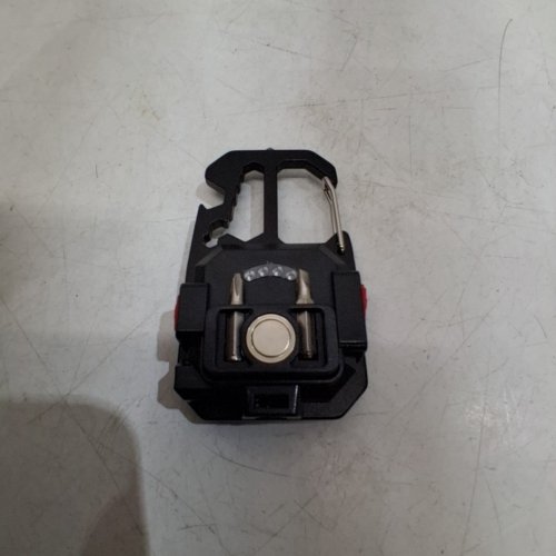 2PK COB RECHARGEABLE KEYCHAIN LIGHT | 7-MODES | BLACK (MODEL: W5138) image 4
