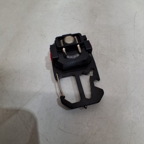2PK COB RECHARGEABLE KEYCHAIN LIGHT | 7-MODES | BLACK (MODEL: W5138) image 5