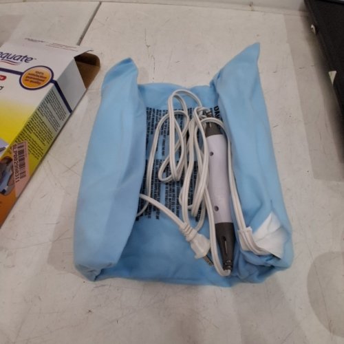 EQUATE HEALTH STANDARD HEATING PAD W/ ARTHRITIC CONTROLLER - 12"X 15" - BLUE image 3