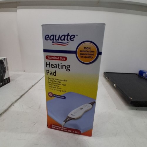 EQUATE HEALTH STANDARD HEATING PAD W/ ARTHRITIC CONTROLLER - 12"X 15" - BLUE image 4