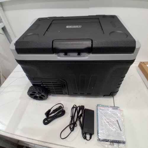 EUHOMY PORTABLE ELECTRIC REFRIGERATOR - 35L CAPACITY - BLACK (MODEL: CFB-35) image 3