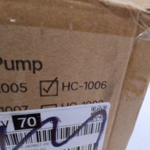 MANUAL PITCHER PUMP -25FT MAX- BLACK CAST IRON (MODEL: HC-1006) image 2