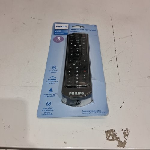 PHILIPS 3 DEVICE UNIVERSAL TV REMOTE - BLACK (MODEL: SRP4322B/27) image 2