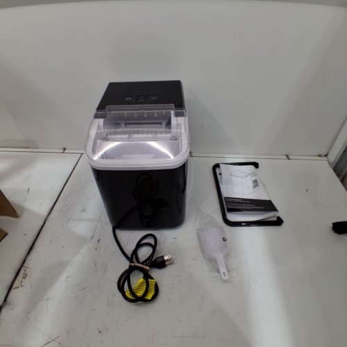 SWEETCRISPY COUNTERTOP ICE MAKER - 26LB - BLACK - (MODEL: ZBJ-PP10A-BK) image 3