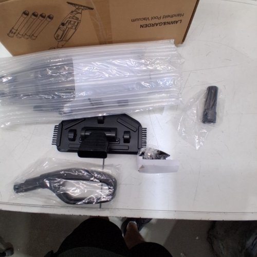CORDLESS RECHARGABLE HANDHELD POOL VACUUM CLEANER - 50" - GREY/BLACK image 4