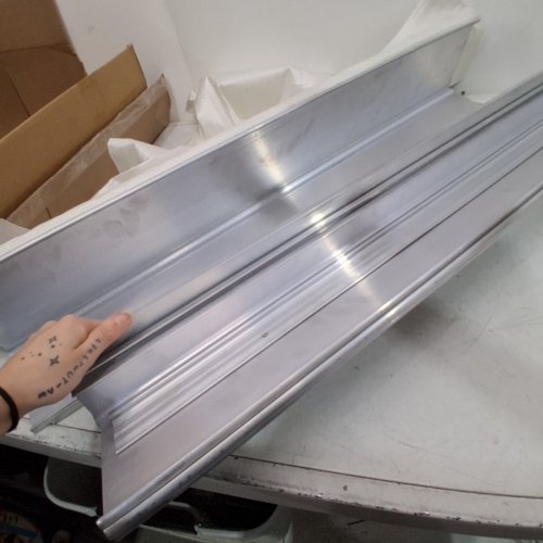 6PC DOOR THRESHOLD ENTRY RAMP - 6" RISE - SILVER image 3