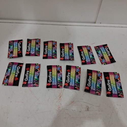 10PK GOFIRE COLOUR FLAME - 60 MINUTES OF COLOURS image 2