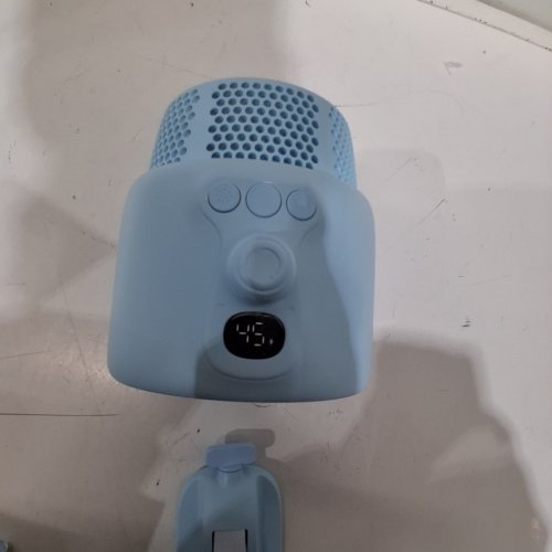 JISULIFE PORTABLE STROLLER FAN 3 - 21HOUR - BLUE image 2