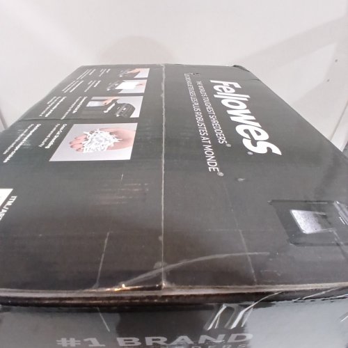 FELLOWES POWERSHRED CROSS CUT SHREDDER - 15 PAGE CAPACITY - 5GAL - BLACK (MODEL:1576000) image 3