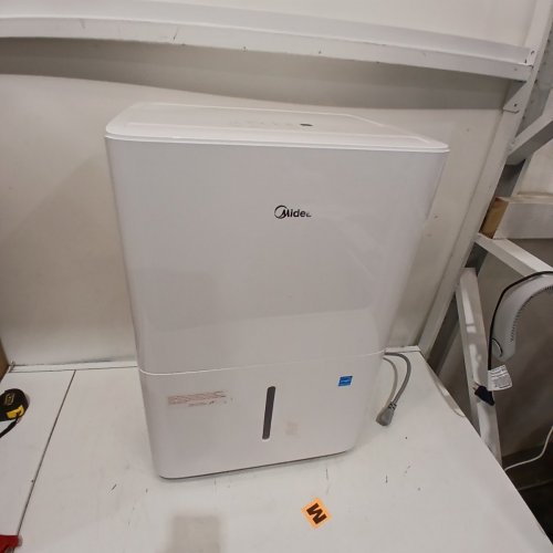 MIDEA ENERGY STAR CERTIFIED DEHUMIDIFIER WITH REUSABLE AIR FILTER AND APP CONTROL - 4500 SQ.FT - 23.6L - WHITE (MODEL: MAD50C1AWS-A) image 3