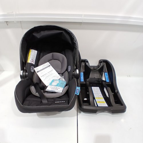 GRACO SNUGRIDE 35 LITE LX INFANT CAR SEAT - 4-35LBS CAP - BLACK (MODEL: 2143034) image 3