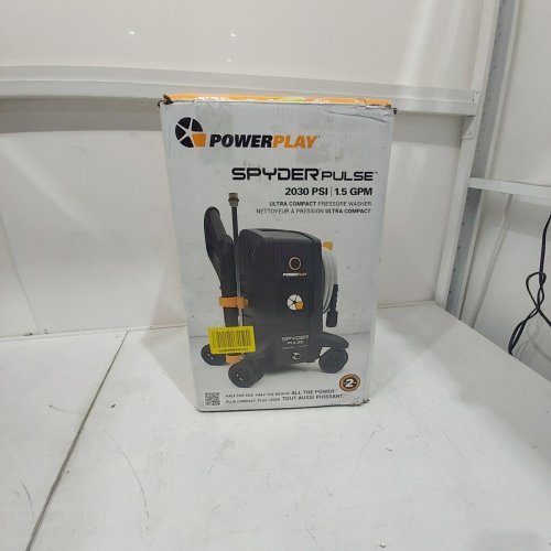 POWERPLAY SPYDER ELECTRIC CORDED PRESSURE POWER WASHER - 2030PSI - 1.4GPM- BLACK (MODEL: SPY2030C) image 9