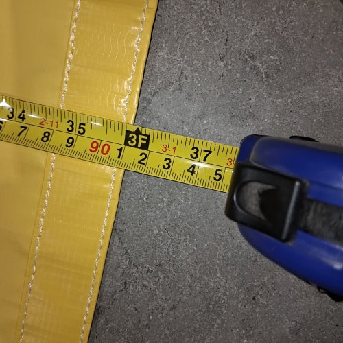 STINSON DRAIN TARP AND LEAK DIVERTER - 3FT X 6FT - YELLOW (MODEL: 182308) image 4