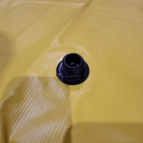 STINSON DRAIN TARP AND LEAK DIVERTER - 3FT X 6FT - YELLOW (MODEL: 182308) image 6