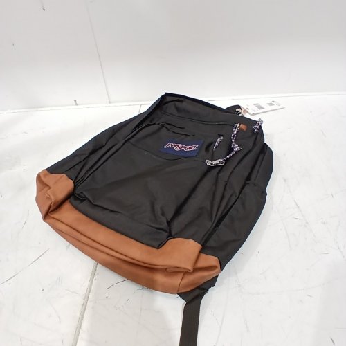 JANSPORT COOL STUDENT BACKPACK - 34L - 15" - BLACK / BROWN (MODEL: JS0A2SDD008) image 2