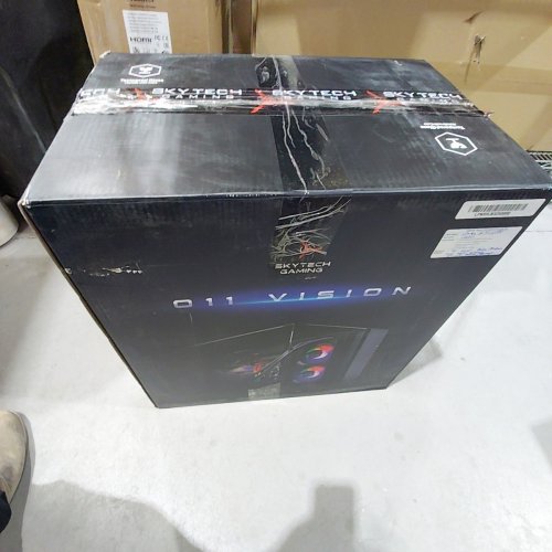 SKYTECH X LIAN LI O11 VISION PC CASE WITH FANS AND 360 MM AIO COOLER image 6