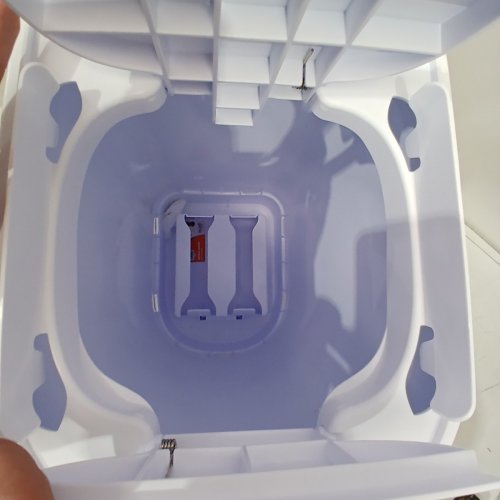 DIAPER GENIE ESSENCE PAIL DIAPER PAIL SYSTEM - WHITE image 5
