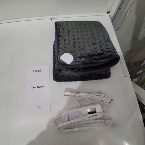 RUQIJI HEATING PAD - KING XXL, 17" X 33" - GRAY (MODEL: YS11F8) image 4