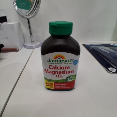 200CAPS JAMIESON CALCIUM MAGNESIUM AND VITAMIN D3 image 3