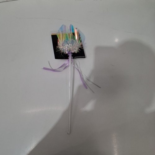WAY TO CELEBRATE! LIGHT-UP STAR WAND - IRIDESCENT PURPLE (STYLE: WM36202) image 2