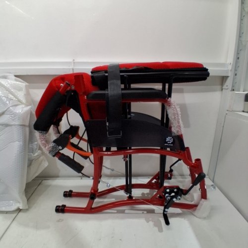 WHLICKS A06S LIGHTWEIGHT MANUAL WHEELCHAIR WITH QUICK-RELEASE WHEELS - 264LBS MAX/CAP - RED (MODEL: W-SPW0773RD) image 10