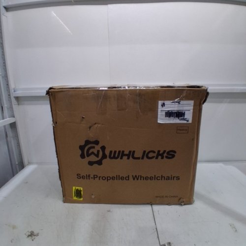 WHLICKS A06S LIGHTWEIGHT MANUAL WHEELCHAIR WITH QUICK-RELEASE WHEELS - 264LBS MAX/CAP - RED (MODEL: W-SPW0773RD) image 14