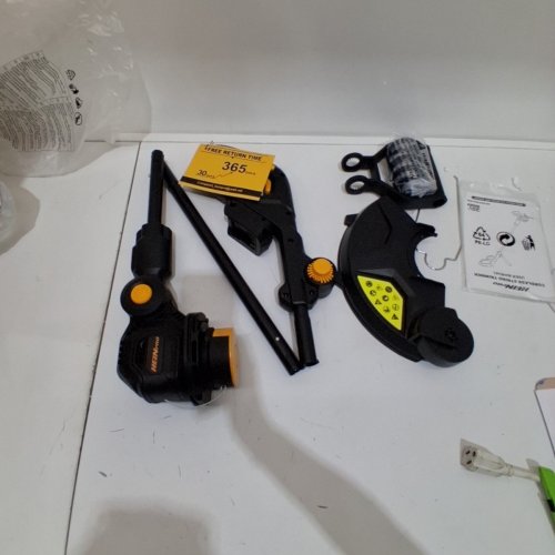HEINPRO CORDLESS STRING TRIMMER - 20 V; 12" CUTTING DIAMETER; 8500 RPM - BLACK / ORANGE image 4