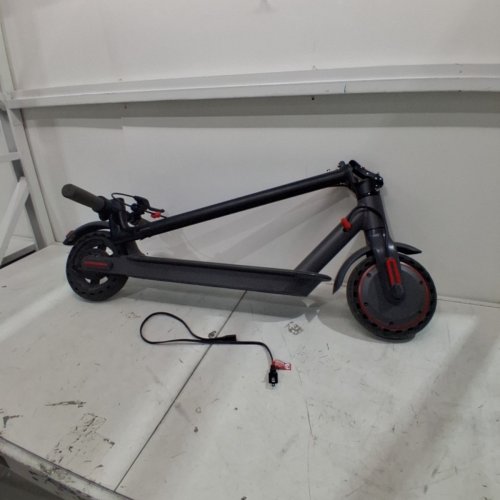 JOYHIS FOLDABLE ELECTRIC SCOOTER - 350W - 33KM MAX RANGE - 264LBS MAX - BLACK/RED (MODEL: J078) image 2