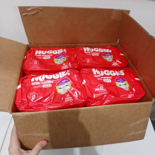 144PK HUGGIES LITTLE MOVERS - SIZE 4 - MICKEY MOUSE image 2