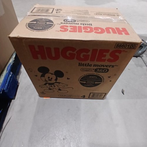 144PK HUGGIES LITTLE MOVERS - SIZE 4 - MICKEY MOUSE image 3