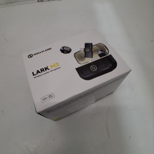 HOLLYLAND LARK M2 WIRELESS LAVALIER MICROPHONE SYSTEM WITH USB-C RECEIVER AND 2 TRANSMITTERS - 1000FT RANGE - SHINE CHARCOAL BLACK image 7