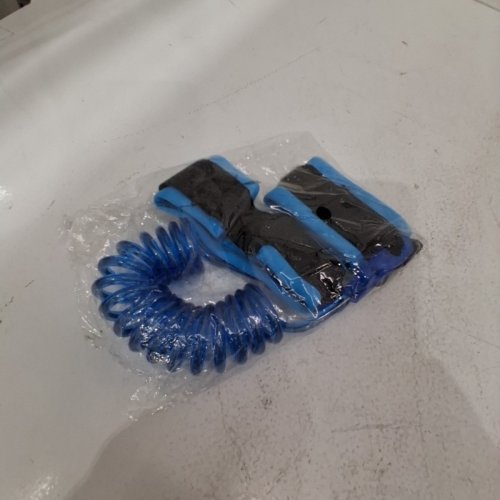 ANTI-LOST CHILD SAFETY VELCRO WRIST LINK - BLUE AND BLACK image 2
