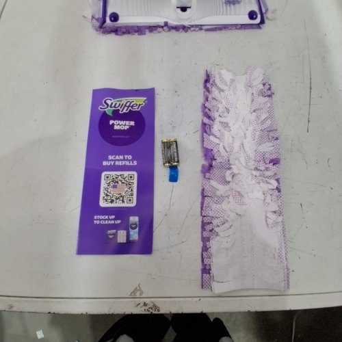 SWIFFER POWERMOP MULTI-SURFACE MOP - PURPLE/WHITE image 2