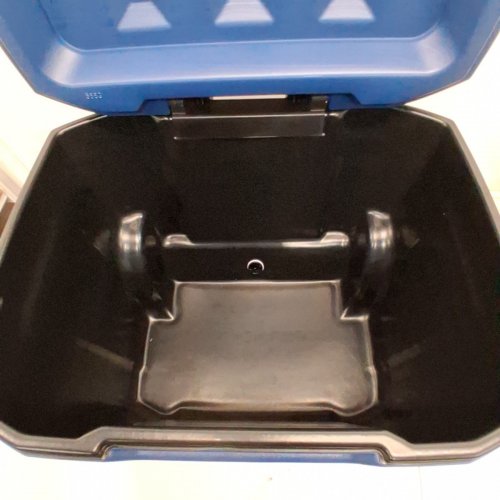 COLEMAN CHILLER COOLER WITH WHEELS - 60QT/57L - DARK BLUE/BLACK (MODEL: 2231508) image 3