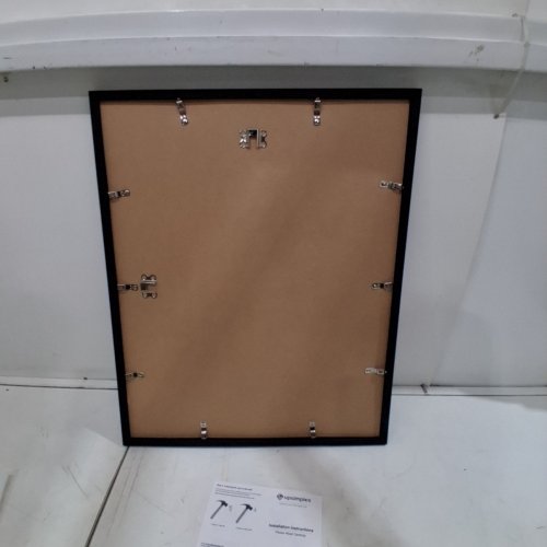 UPSIMPLES PICTURE/POSTER FRAME - 17" X 21" - BLACK image 4