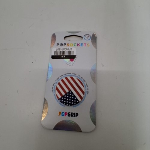 POPSOCKETS ADHESIVE PHONE GRIP AND STAND WITH SWAPPABLE TOP - VINTAGE AMERICAN FLAG image 2