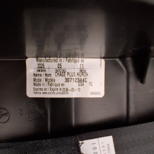 EVENFLO CHASE PLUS 2-IN-1 BOOSTER CAR SEAT FOR KIDS, 5-POINT HARNESS CONVERTS TO HIGH BACK BOOSTER - HURON/BLACK/GREY (MODEL: 30712344C) image 2