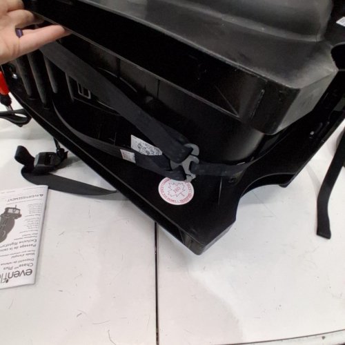 EVENFLO CHASE PLUS 2-IN-1 BOOSTER CAR SEAT FOR KIDS, 5-POINT HARNESS CONVERTS TO HIGH BACK BOOSTER - HURON/BLACK/GREY (MODEL: 30712344C) image 6