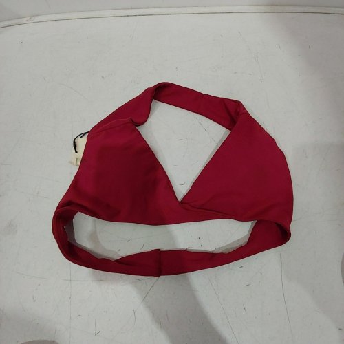 WOMEN'S AZUR FIT CLASSIC FIT TWIST BRA - SMALL - CHERRY image 2