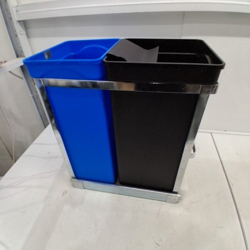 SIMPLEHUMAN 35L UNDER COUNTER KITCHEN PULL-OUT RECYCLER image 2