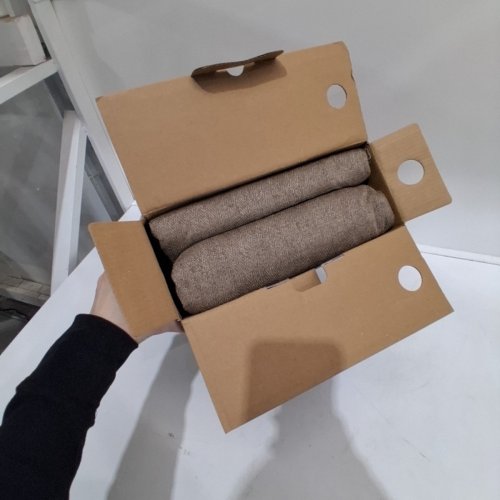 (2 PANEL) BEAUTYREST GROMMET TOP BLACKOUT CURTAIN WITH LINER - 52" X 90" - BROWN (MODEL: 6699105) image 2