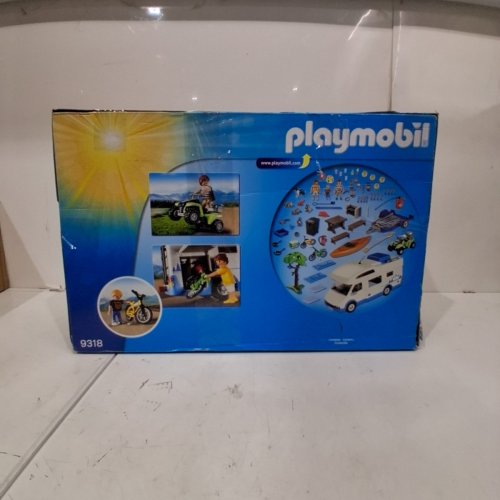 135PC PLAYMOBIL FAMILY FUN CAMPER VEHICLE PLAYSET, AGES 4-10 (MODEL: 9318) image 4