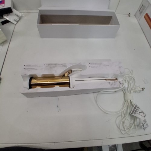 KRISTIN ESS SOFT BLEND CURLING IRON - 2" - WHITE/GOLD - (MODEL:KES0193) image 4