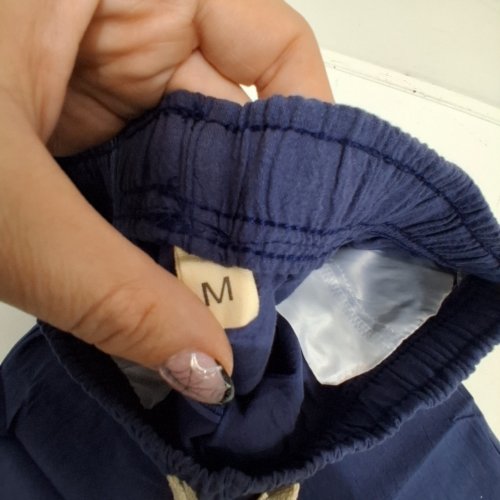 BOYS' DRAWSTRING SHORTS - MEDIUM - NAVY image 3