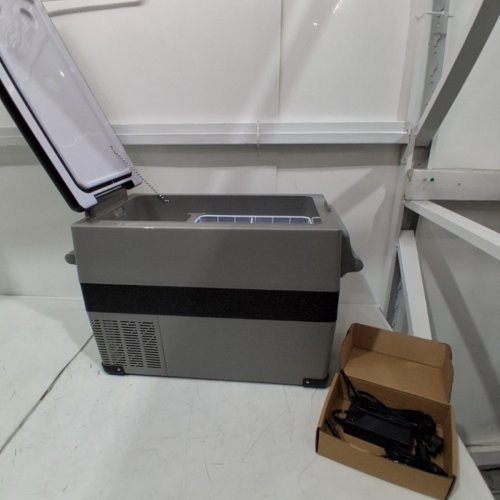 EUHOMY ELECTRIC COOLER CAR REFRIGERATOR WITH BLUETOOTH APP CONTROL - 12V/24V DC - 47QT - BLACK/GREY - (MODEL: CF-45)) image 3