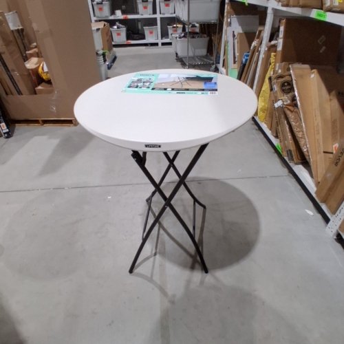 LIFETIME BISTRO ROUND TABLE- 33" - GREY/BLACK (MODEL : 1987643) image 3