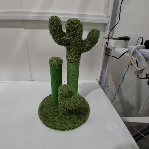 VIBRANT LIFE CACTUS CAT TREE - 13" - GREEN image 2