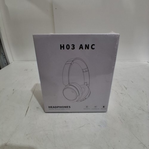 ANC WIRELESS ACTIVE NOISE CANCELLING HEADPHONES - BLACK (MODEL: H03 ANC) image 2