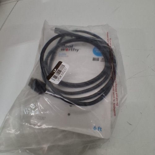 DEALWORTHY DISPLAYPORT TO HDMI CABLE - 6FT - BLACK image 4